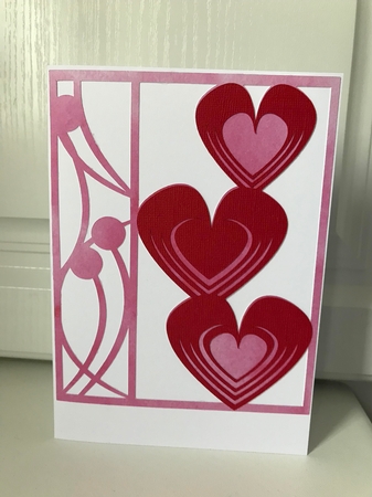 Stylised Heart and flowers SVG and PNG files by Jane Amber