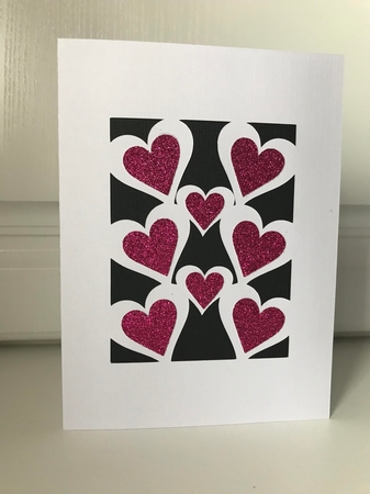 HEART CARD by Jane Amber