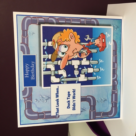 That Look When Duck Tape Didnt Work Fathers Day/Birthday by Jane Amber