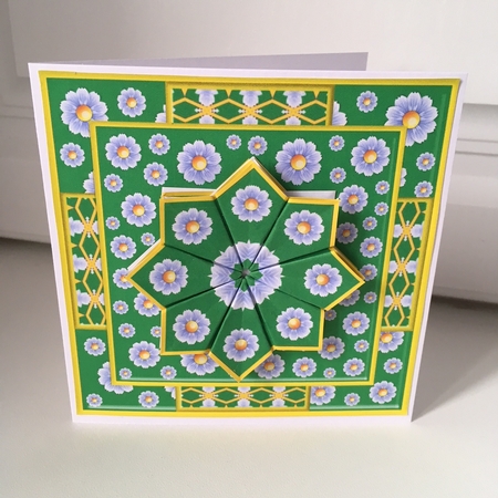 JJ DAISY 5X5 TEA BAG CARD 1 by Jane Amber