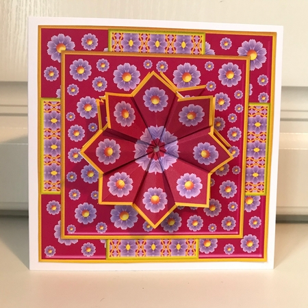 JJ DAISY 5X5 TEA BAG CARD 2 by Jane Amber