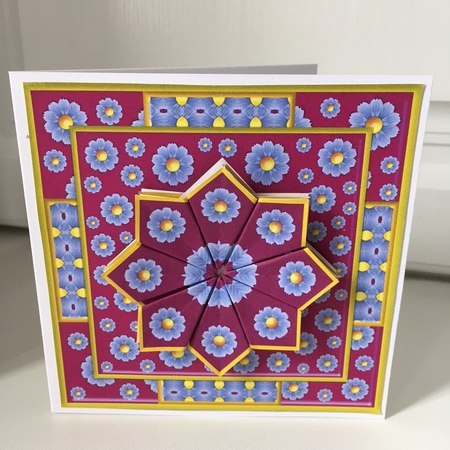 JJ DAISY 5X5 TEA BAG CARD 3 by Jane Amber