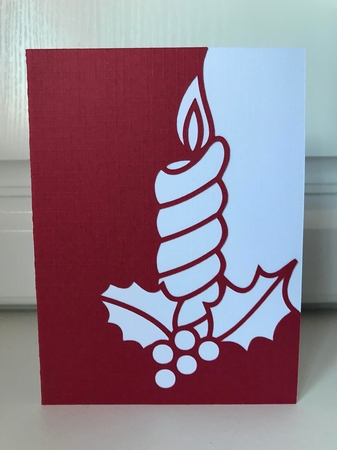 OVER THE EDGE CHRISTMAS CANDLE 7 by Jane Amber