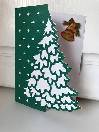 OVER THE EDGE CHRISTMAS TREE 6 by Jane Amber