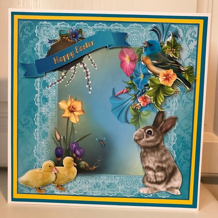 Happy Easter Bunny mini kit by Jane Amber