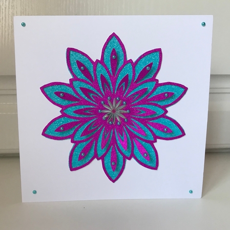 Floral Pop Up Card by Jane Amber