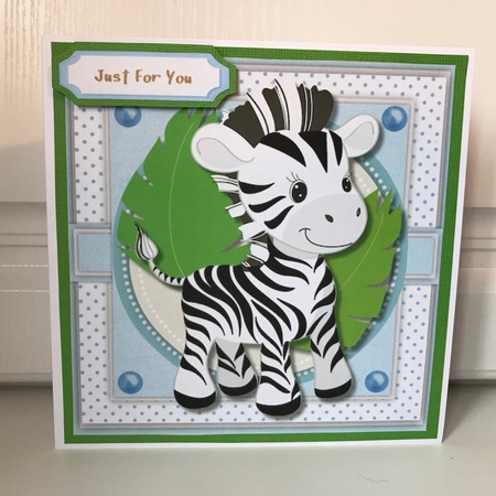 Adorable Zippy Zebra  by Jane Amber