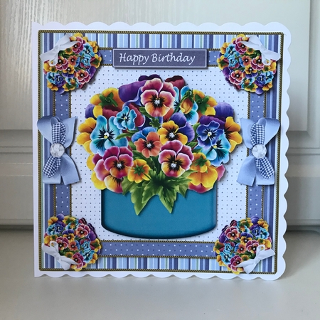 Mini Kit: Pansies by Jane Amber