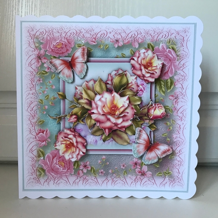 The Rose Garden Card Kit by Jane Amber