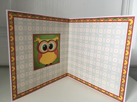 JJ OWL 2 5X5 TEA BAG CARD INSERT by Jane Amber