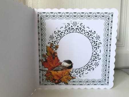 Autumn Colours And Little Bird Mini Kit 7x7 by Jane Amber