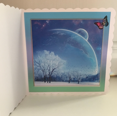Cosmic Wolf mini kit by Jane Amber