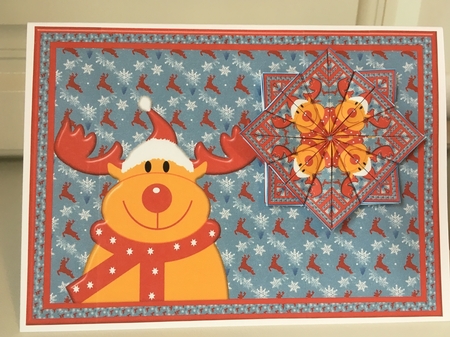 JJ RUDOLPH 7X5 TEA BAG by Jane Amber