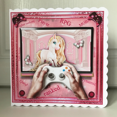 Girl Gamer Card Kit by Jane Amber