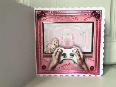 Girl Gamer Card Kit by Jane Amber