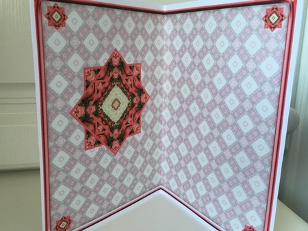  JJ ROSE 5X7 TEA BAG CARD INSERT by Jane Amber