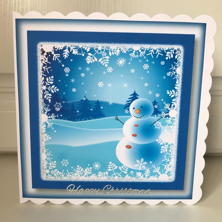Frosty The Snowman 8x8 by Jane Amber