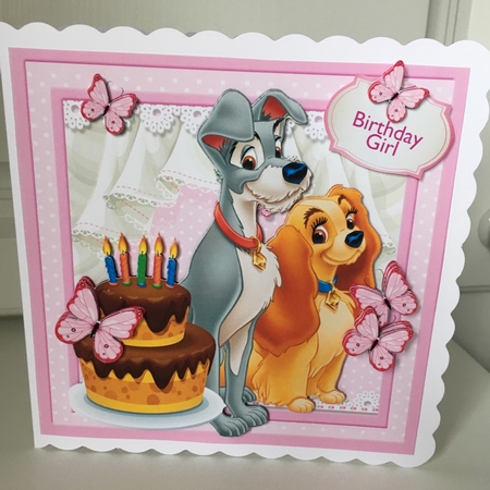 Lady And The Tramp Birthday Girl by Jane Amber