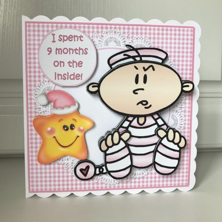 7x7 baby girl out at last mini kit by Jane Amber