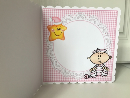 7x7 baby girl out at last mini kit by Jane Amber
