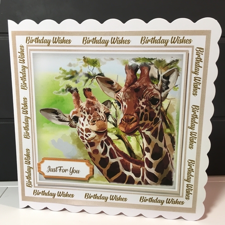 Stunnig Safari Giraffes by Jane Amber