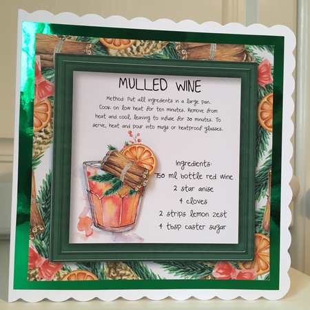 A Christmas Cocktail - Mulled Wine by Jane Amber
