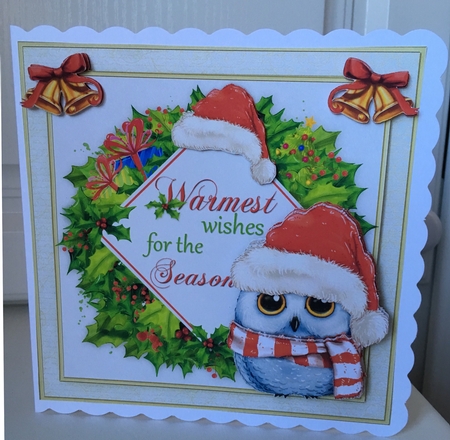 Christmas Owl Mini Kit by Jane Amber