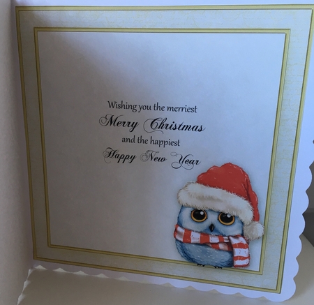 Christmas Owl Mini Kit by Jane Amber