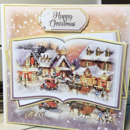 Vintage Village Life at Christmas Mini Kit by Jane Amber