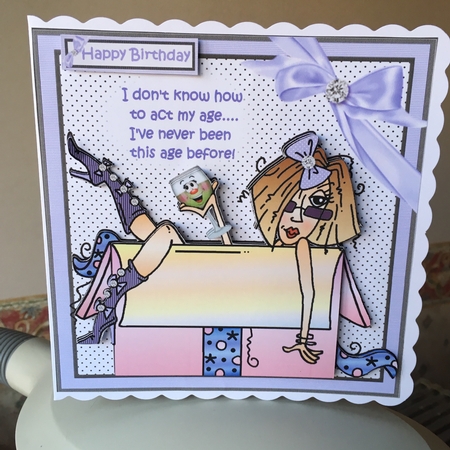 8x8 J.J act your age mini kit by Jane Amber