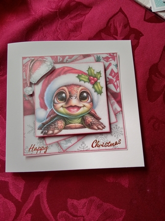 Christmas Animals In Hats Mini Kit 2 7X7 by Janene Francis