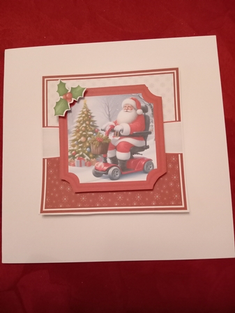 SANTA SCOOTER - REQUEST by Janene Francis