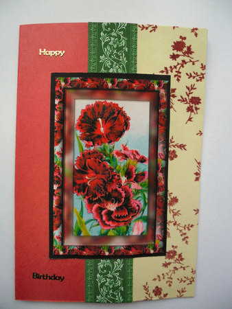 Floral Framed Toppers by Janet Broughton