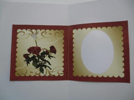 Calla & Roses Birthday / Thank You Insert 1 by Janet Broughton