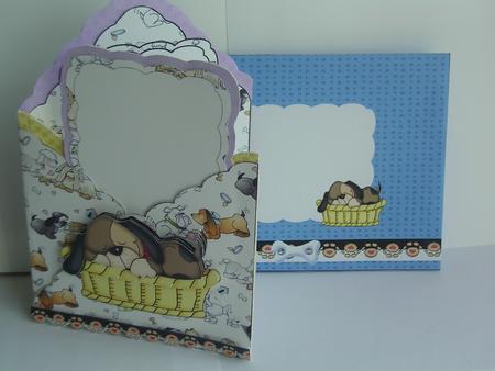 Scalloped Envelope Puppy Kit by Janet Broughton