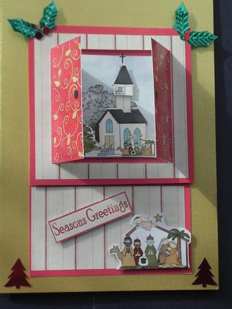 Open the Door! Christmas Church Design by Janet Broughton