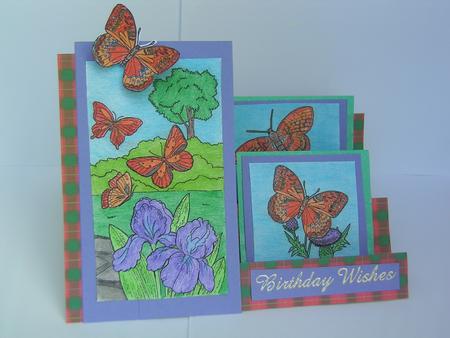 Beautiful Butterflies Digital Stamping Sheet by Janet Broughton