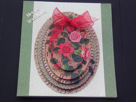 Vintage Floral 76.2, Roses by Janet Broughton
