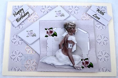 Beautiful Paper and Envelope by Janet Maureen Harvey