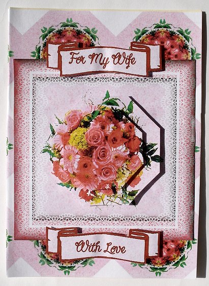 Wife Birthday Bouquet by Janet Maureen Harvey
