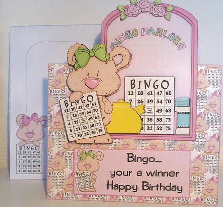 Bingo Bear by Janet Maureen Harvey