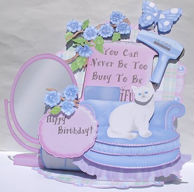 Giant Easel Tableau Kit - Never Be Too Busy to Be Beautiful! by Janet Maureen Harvey