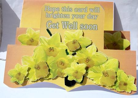 Daffodills by Janet Maureen Harvey