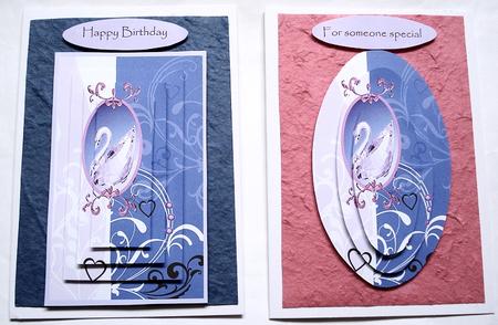 For Someone Special Pink and Purple by Janet Maureen Harvey