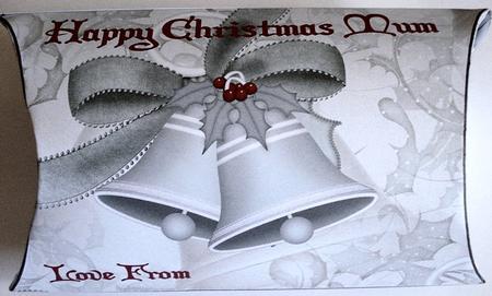 Christmas Bell Pillow Box by Janet Maureen Harvey