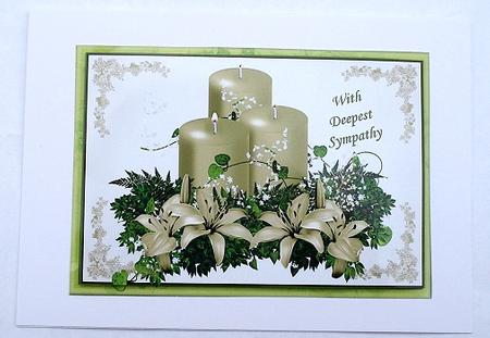 Sympathy Candles by Janet Maureen Harvey