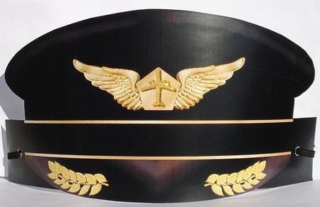 Pilot Card/hat by Janet Maureen Harvey