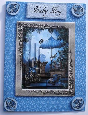 Baby Boy Options Bumper Kit by Janet Maureen Harvey