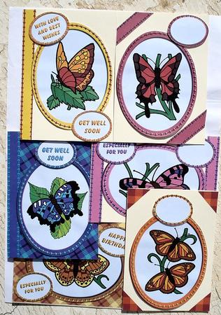 Butterfly Topper Bumper Kit by Janet Maureen Harvey