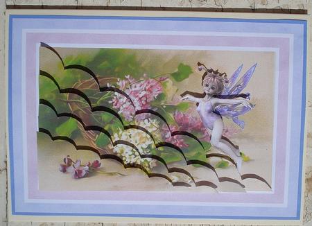 Flower Fairy Wavy Corner Stacker by Janet Maureen Harvey